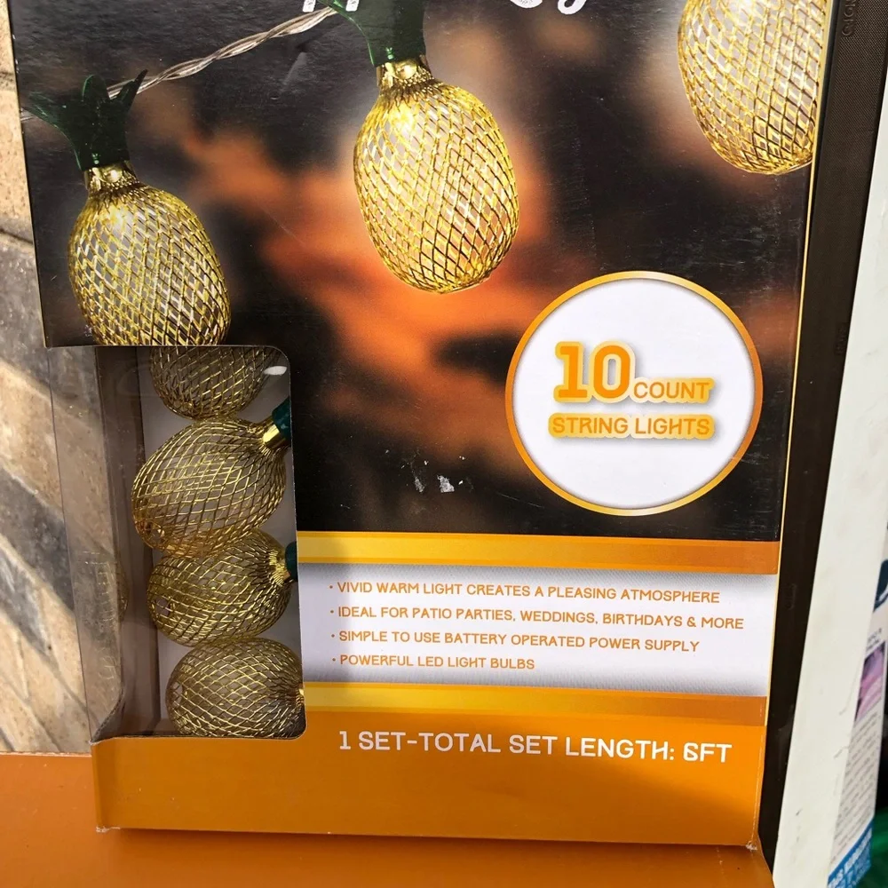 NIB Pineapple ambient lights